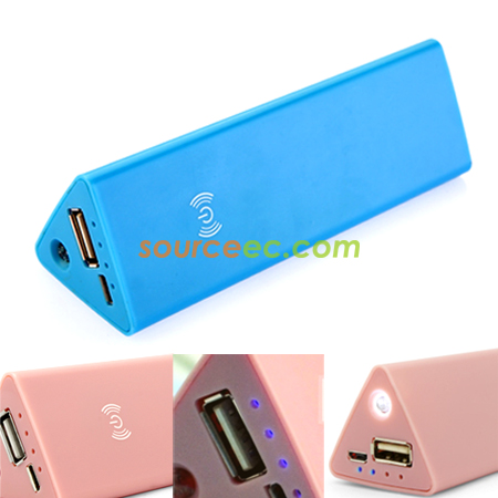客製化LED糖果色移動充電器禮品