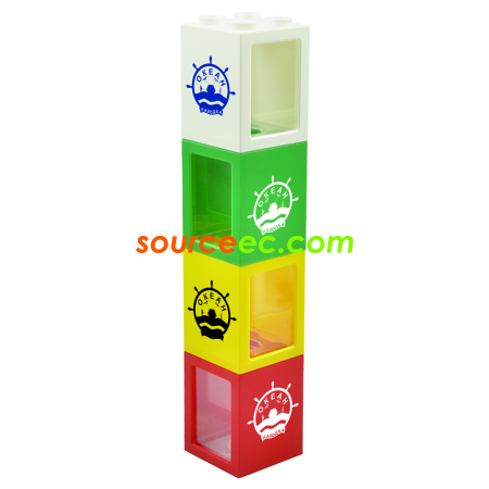 客製化方形積木錢箱禮品