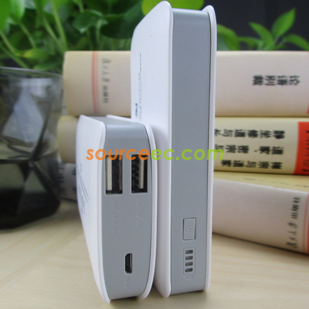 客製化大容量雙接頭充電寶禮品