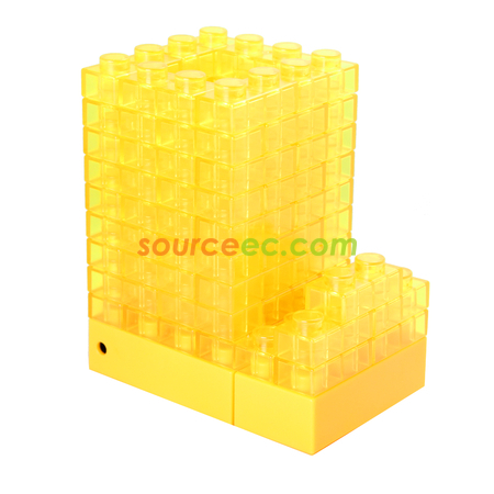 客製化Gattola 3合1發光積木筆座/手機座(單色)禮品