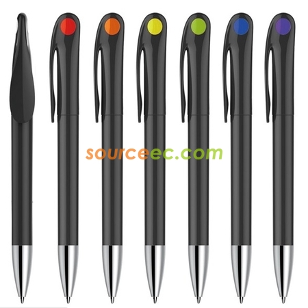 客製化塑膠長耳兔轉動原子筆禮品