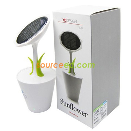 客製化太陽能花朵充電器禮品