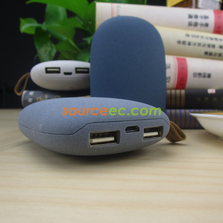 客製化石頭移動電源禮品