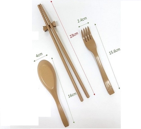 客製化稻殼環保餐具組禮品