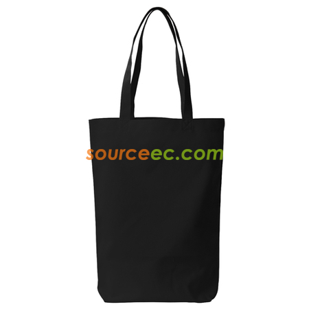 客製化可肩背色布帆布購物袋中型基本款(LOGO網版印刷)禮品