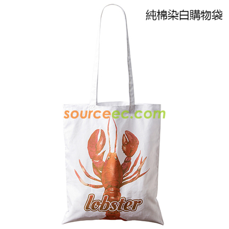 客製化全版全彩直噴純棉購物袋禮品