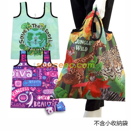 客製化全彩印刷折疊購物袋禮品