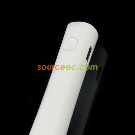 客製化迷你帶燈行動電源禮品