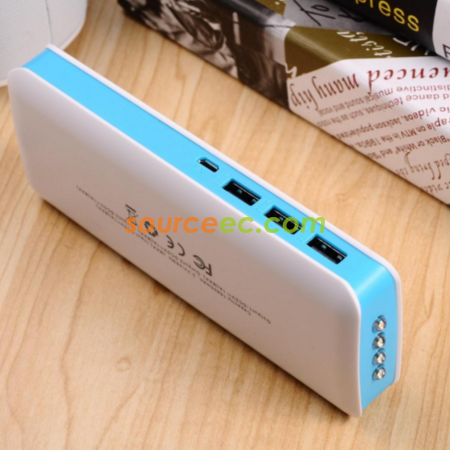 客製化三充帶燈行動電源禮品