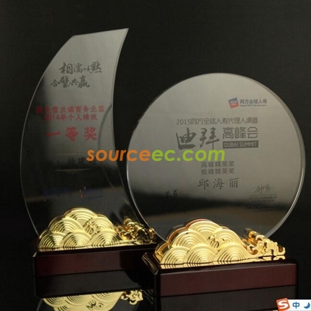 客製化水晶獎座禮品