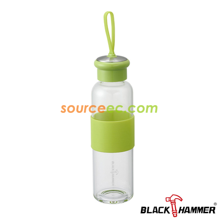 客製化530ML BLACK HAMMER 玻璃水瓶禮品