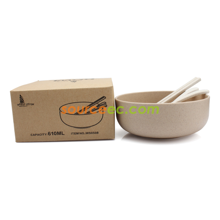 客製化小麥環保餐具套裝禮品