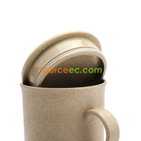 客製化320ML 稻殼密封杯禮品
