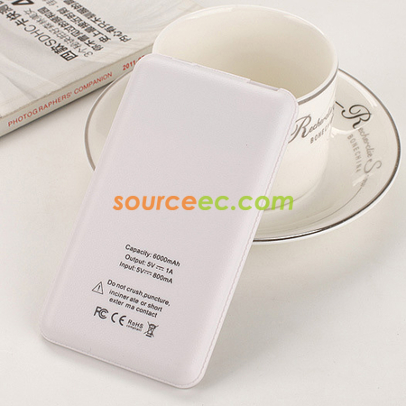 客製化超薄豎紋行動電源禮品