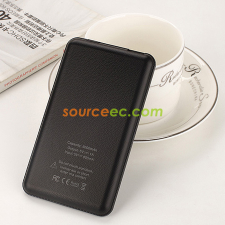 客製化超薄豎紋行動電源禮品