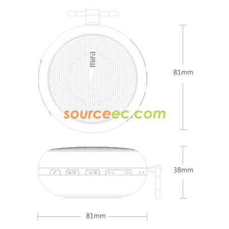 客製化迷你便攜喇叭揚聲器禮品