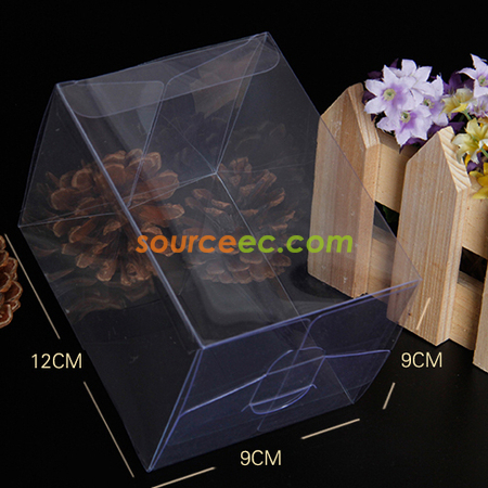 客製化PVC透明禮品盒禮品