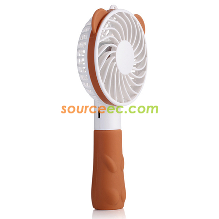 客製化熊仔手持充電風扇禮品