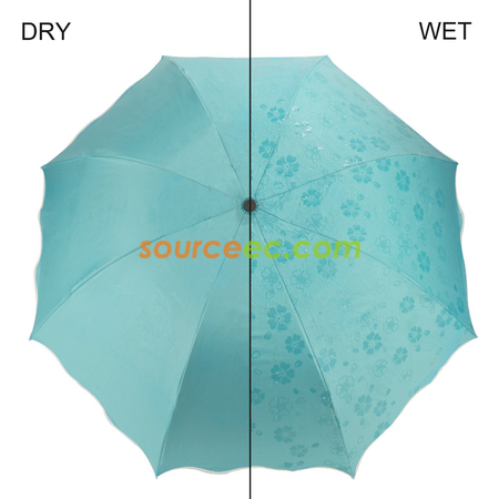 客製化遇水開花三褶廣告傘禮品