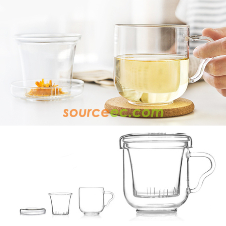 客製化玻璃泡茶杯禮品
