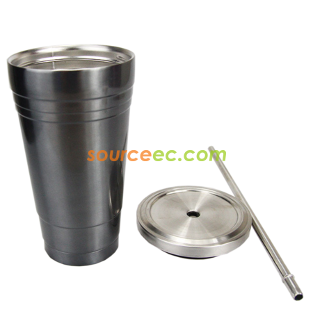 客製化不銹鋼吸管保溫杯禮品