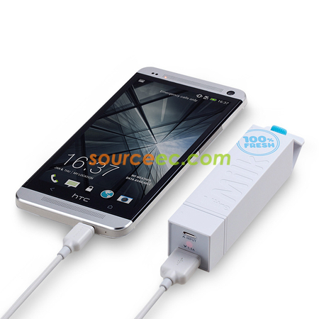 客製化2600mAh牛奶盒行動電源禮品