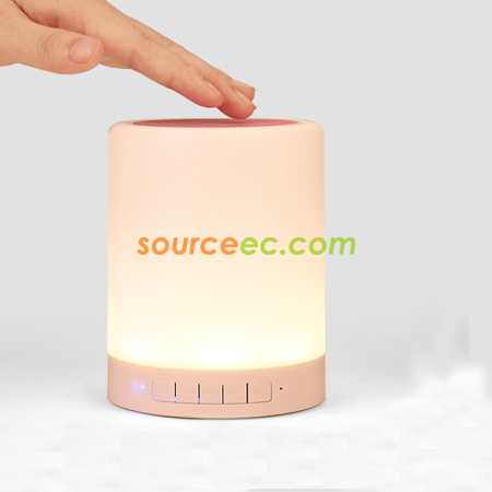 客製化七彩藍牙揚聲器禮品