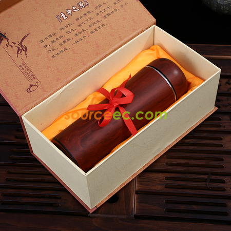 客製化420ML 雙層紫砂保溫杯禮品
