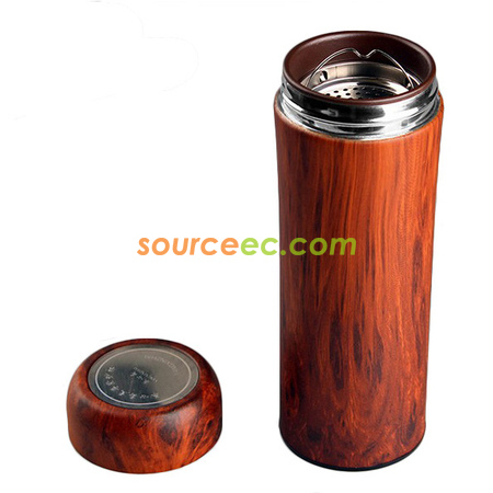 客製化420ML 雙層紫砂保溫杯禮品