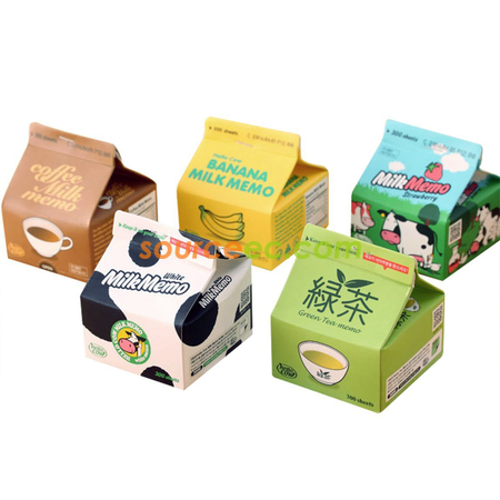 客製化創意牛奶盒便利貼禮品