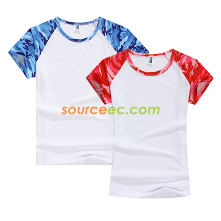 牛角袖班T-shirt