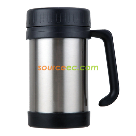 客製化500ML 帶手柄保溫杯禮品