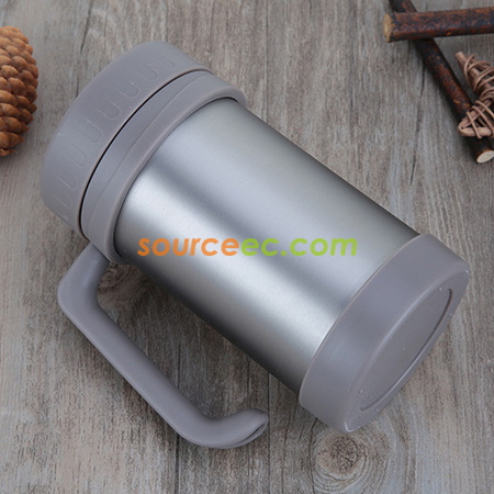 客製化500ML 帶手柄保溫杯禮品