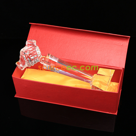 客製化握手水晶獎杯禮品