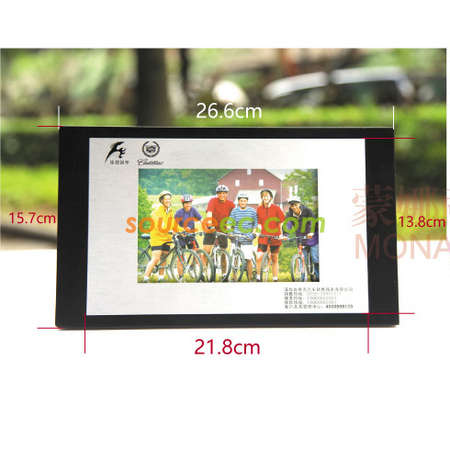 客製化黑皮鋁相框禮品