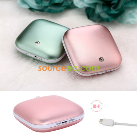 客製化鑽石暖寶寶移動電源禮品