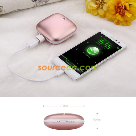 客製化鑽石暖寶寶移動電源禮品