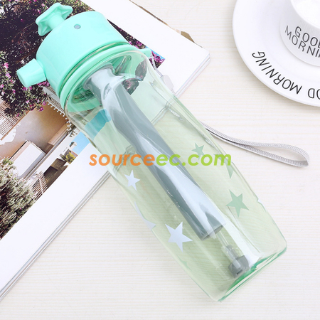 客製化650ML運動噴水壺禮品