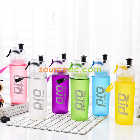 客製化600ML運動噴水水壺禮品