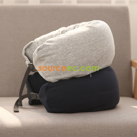 客製化連帽U型旅行頸枕禮品