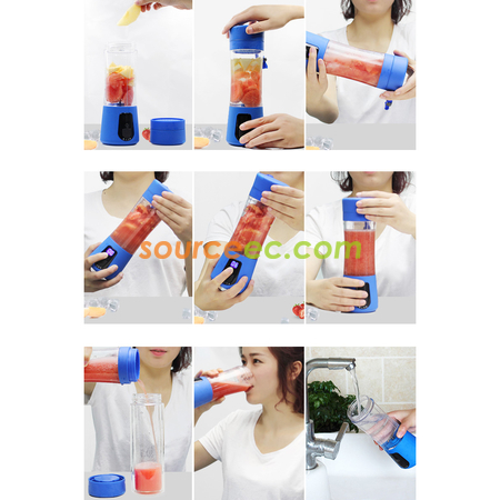 客製化380ML電動迷你榨汁杯禮品