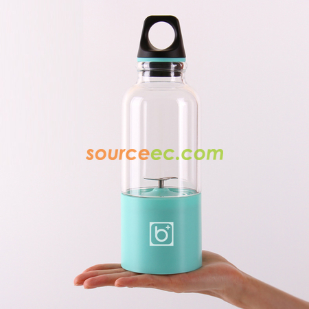 客製化500ML多功能便攜USB充電榨汁杯禮品