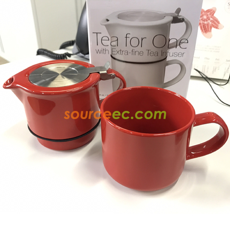 客製化子母陶瓷茶壺禮品
