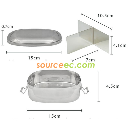 客製化PERFECT極致316方形便當盒禮品