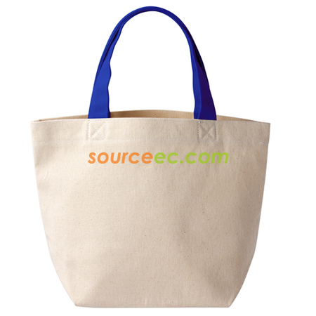 客製化客製染白純棉束口小物袋 (LOGO全彩直噴)禮品