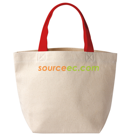客製化客製染白純棉束口小物袋 (LOGO全彩直噴)禮品