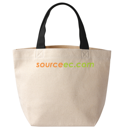 客製化客製染白純棉束口小物袋 (LOGO全彩直噴)禮品