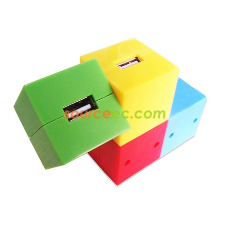 客製化旋轉方塊USB分享器禮品
