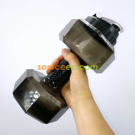 客製化2.2L啞鈴水樽禮品