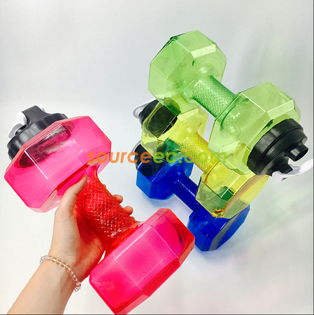 客製化2.2L啞鈴水樽禮品
